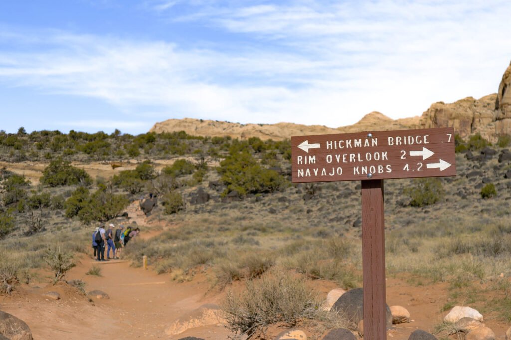 One day in Capitol Reef National Park Hickman Bridge