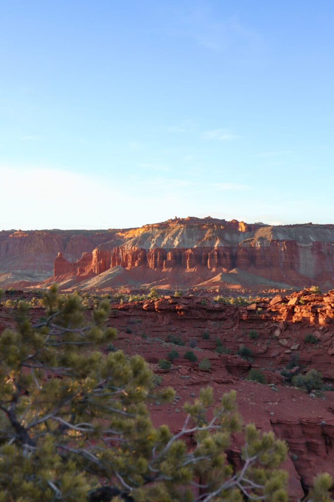 One day in Capitol Reef National Park Sunset Point