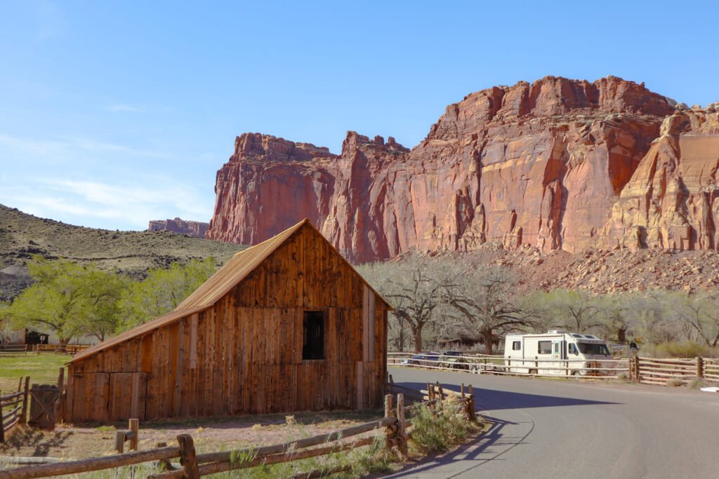 Um dia no Capitol Reef National Park Fruita