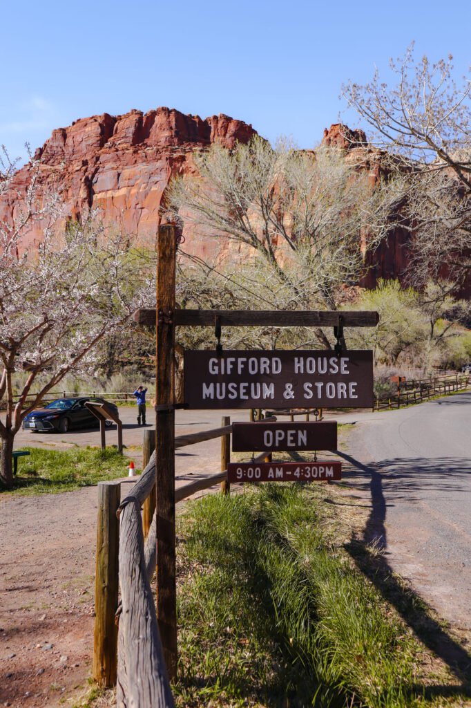 Um dia no Capitol Reef National Park Fruita