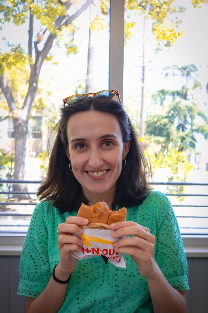 Visiting Los Angeles In N Out Burgers