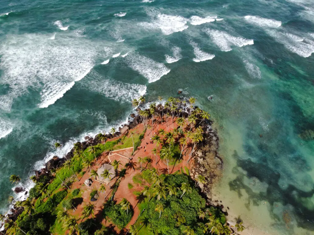 Beaches in the south of Sri Lanka Coconut Tree Hill