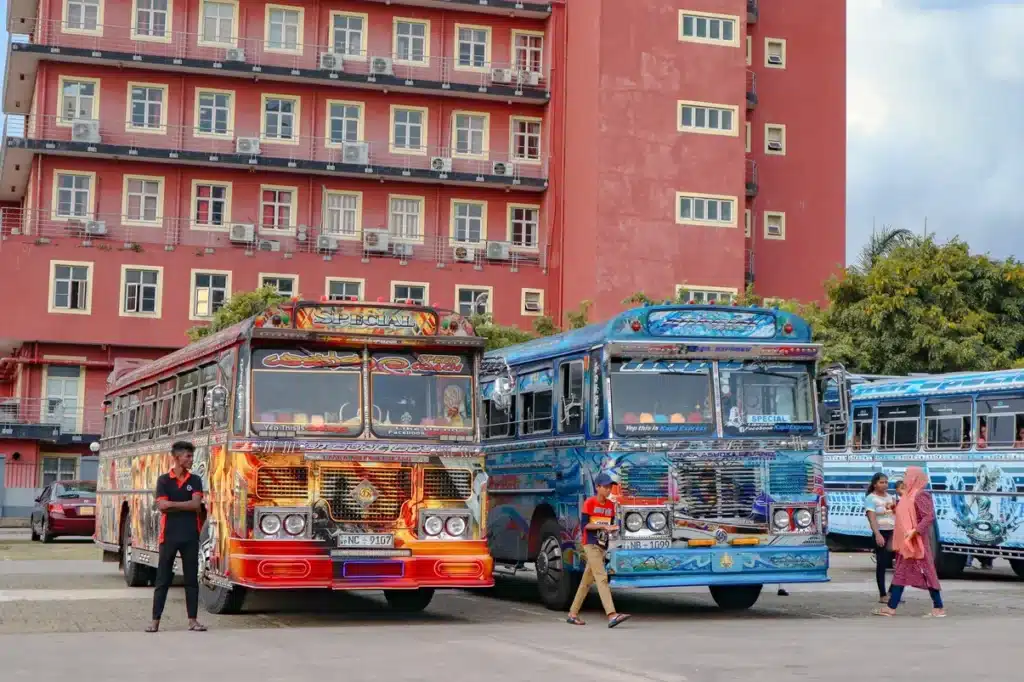 Formas de deslocação em Colombo