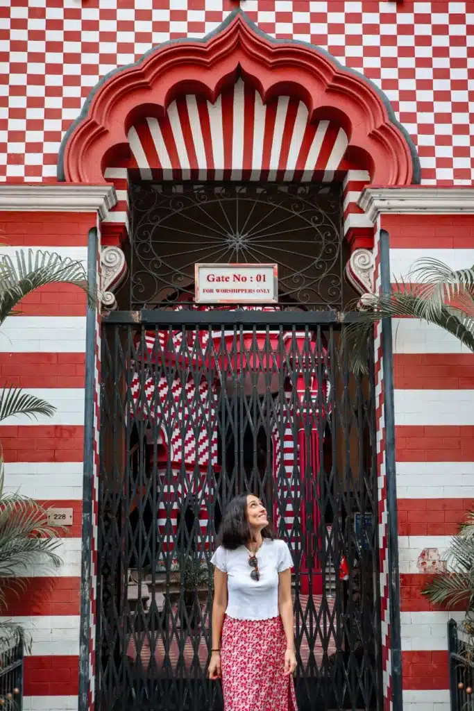 One day in Colombo Red Mosque