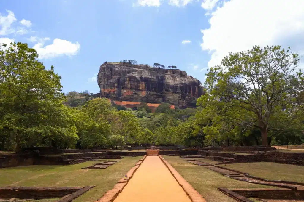 Lion Rock em Sigiriya