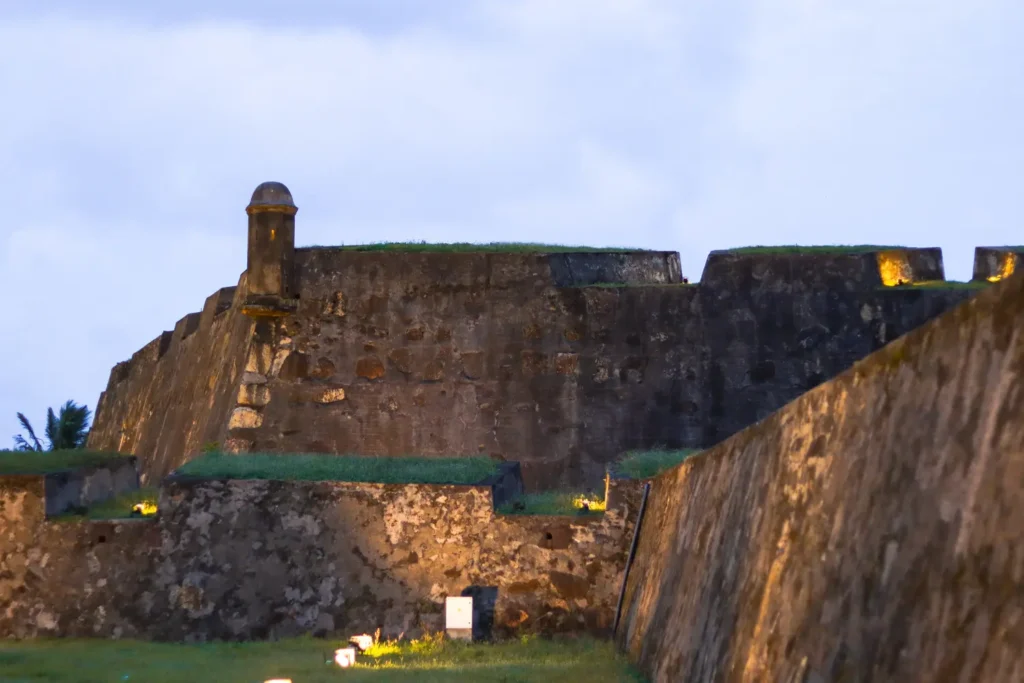 Muralhas de Galle Sri Lanka