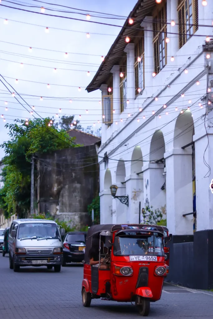 Ruas de Galle Sri Lanka