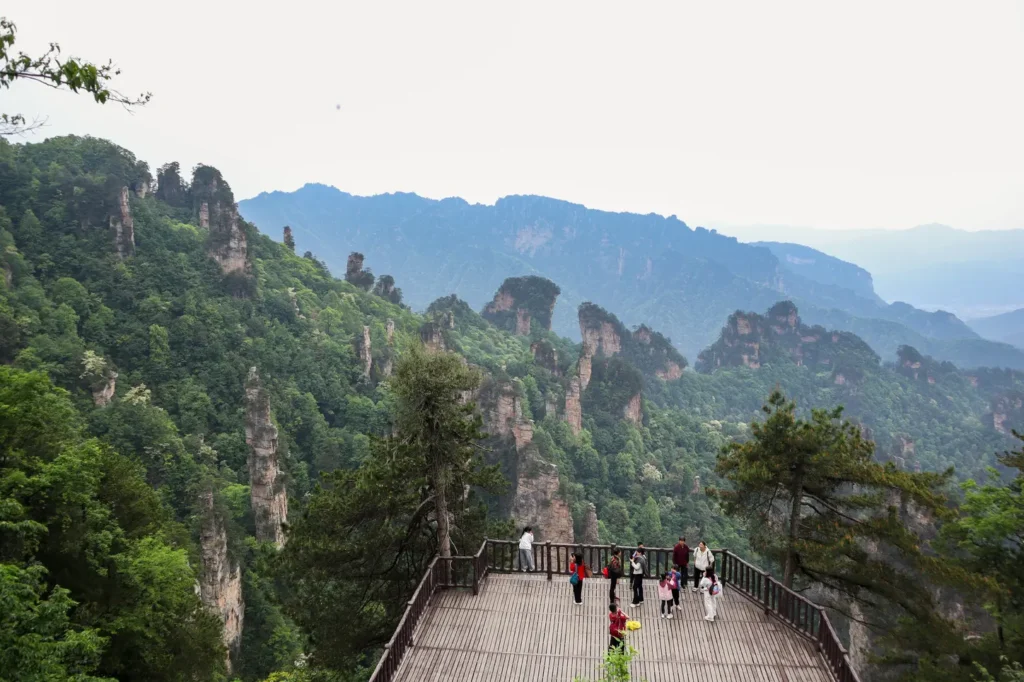 Fairy Dispersing Flowers at Tianzi Mountain in Zhangjiajie National Park