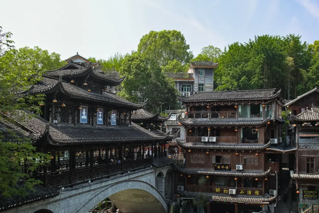 Tuwang Bridge in Furong Ancient Town 2