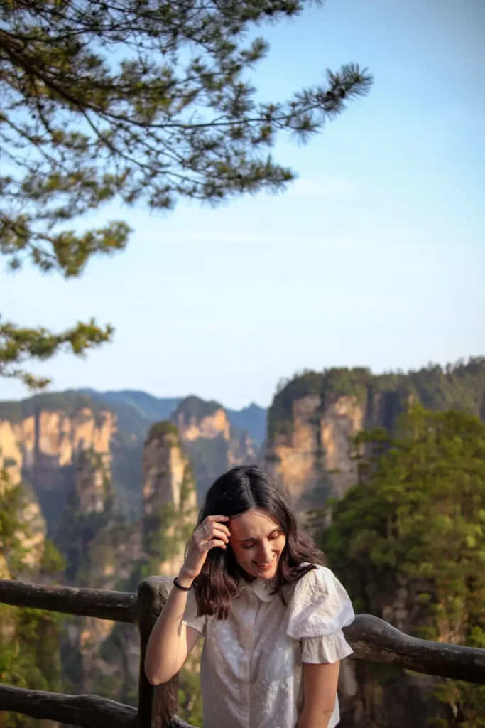 Viewpoint at Yuanjiajie in Zhangjiajie National Park
