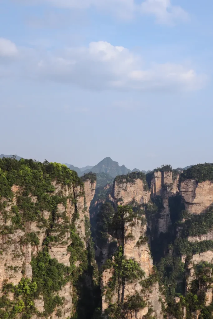 Viewpoint at Yuanjiajie in Zhangjiajie National Park