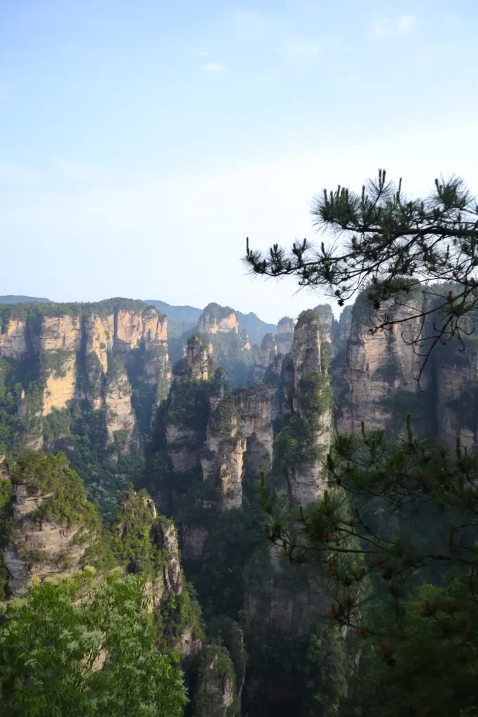 Viewpoint at Yuanjiajie in Zhangjiajie National Park
