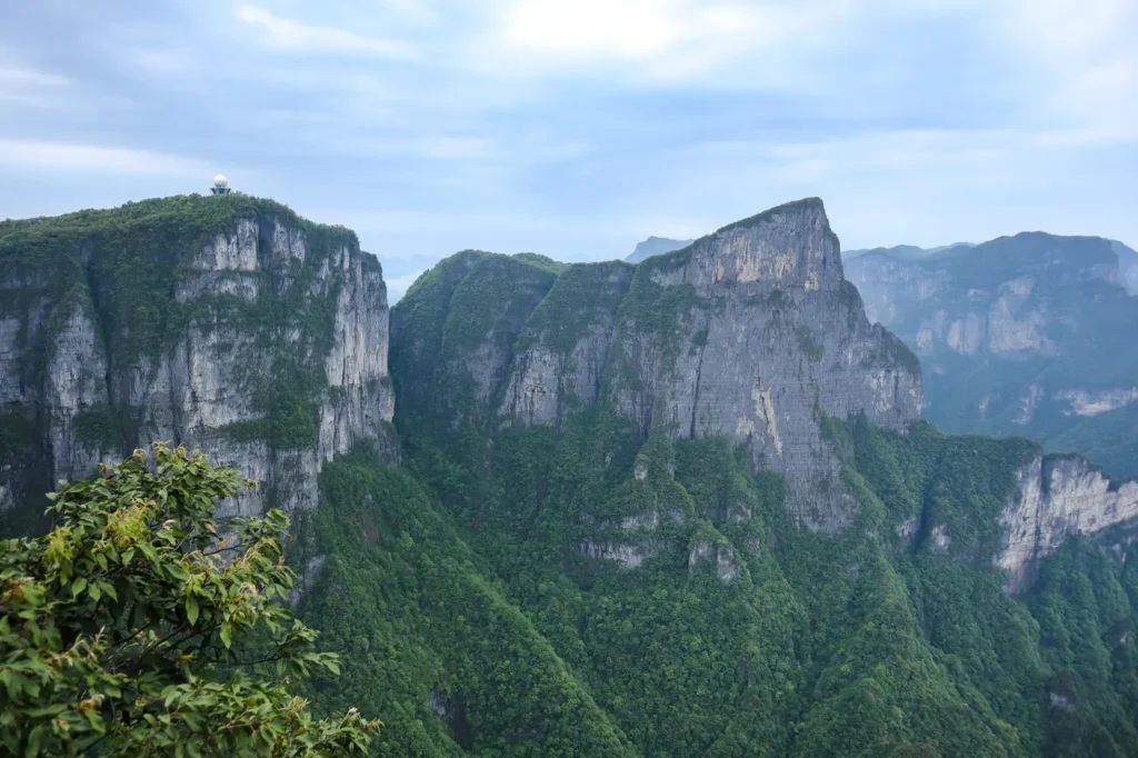 Vista da Montanha Tianmen 2