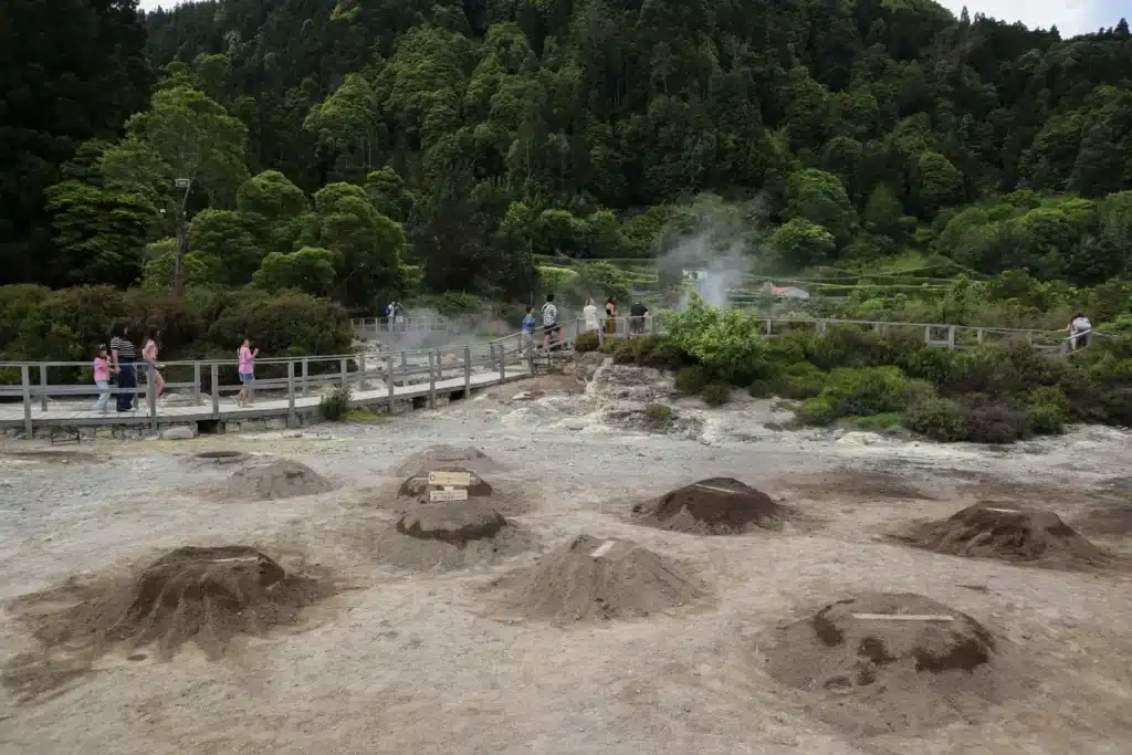 São Miguel Itinerary: 5 days chasing waterfalls, lakes, and hot springs in the Azores (+map) 34 Places to visit in Sao Miguel Fumarolas das Furnas