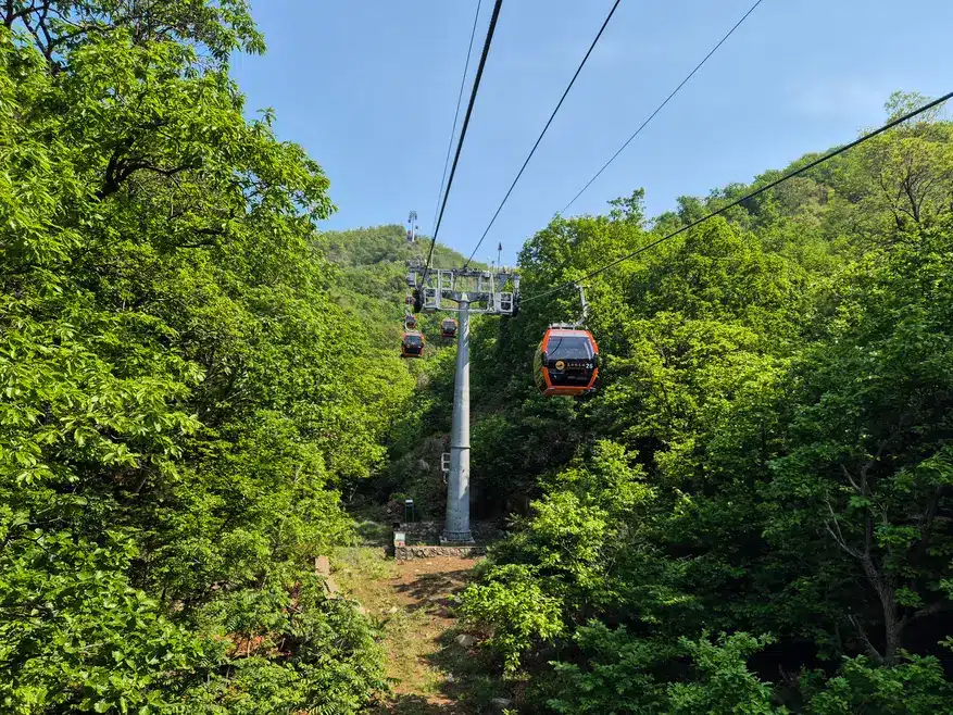 Como visitar Mutianyu: guia completo para explorar a Grande Muralha da China 11 Teleférico em Mutianyu Grande Muralha da China