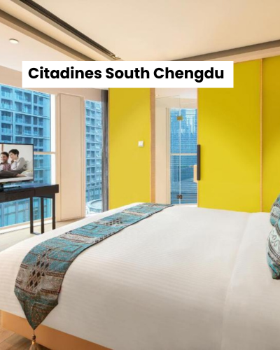 O que fazer em Chengdu: Roteiro de 1 dia para ver pandas e muito mais (+mapa) 12 Citadines South Chengdu