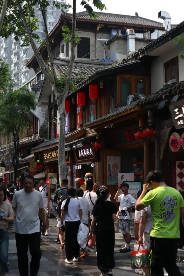 O que fazer em Chengdu: Roteiro de 1 dia para ver pandas e muito mais (+mapa) 18 Rua Jinli em Chengdu
