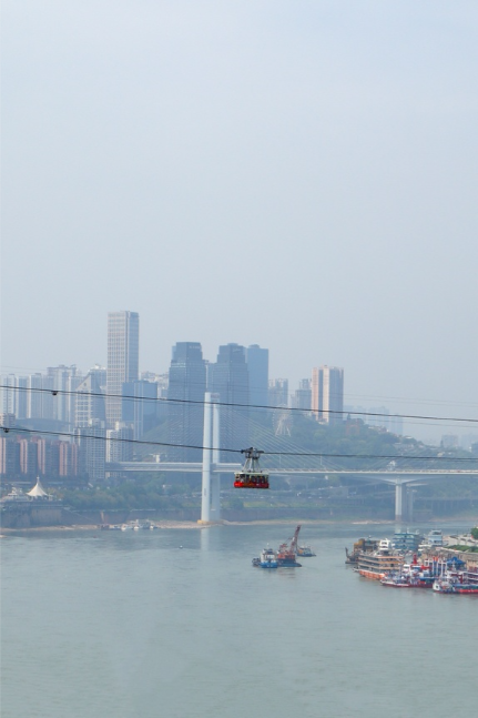 Roteiro de Chongqing: 12 coisas para fazer na cidade cyberpunk da China (+mapa) 7 Teleférico no rio Yangtze em Chongqing