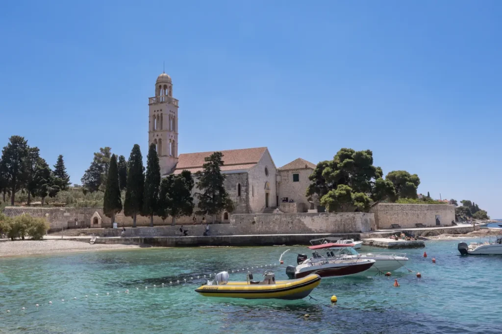How to get to Hvar from Split the easy way (with or without a car) 7 Franciscan Monastery in Hvar