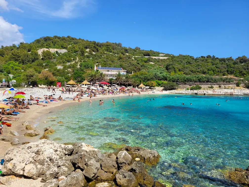 How to get to Hvar from Split the easy way (with or without a car) 12 Pokonji Dol Beach in Hvar