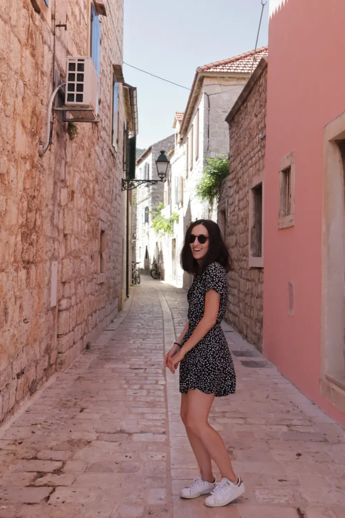 How to get to Hvar from Split the easy way (with or without a car) 8 Stari Grad after arriving from the ferry from Split 4