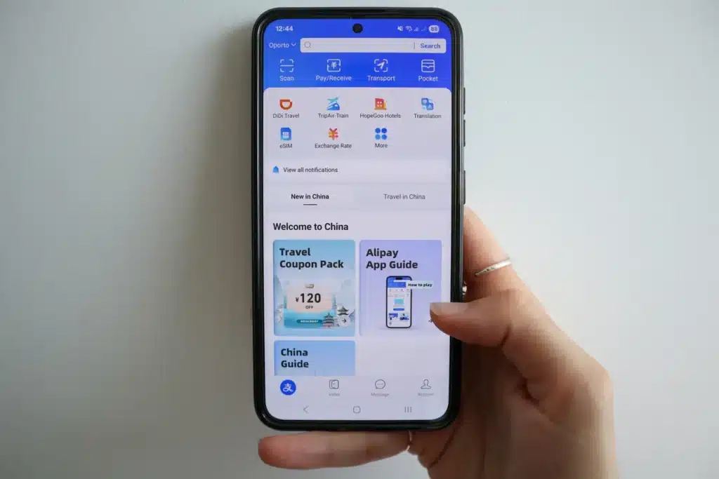 9 Apps essenciais para visitar a China em 2026 3 Apps essenciais para vistar a China Alipay