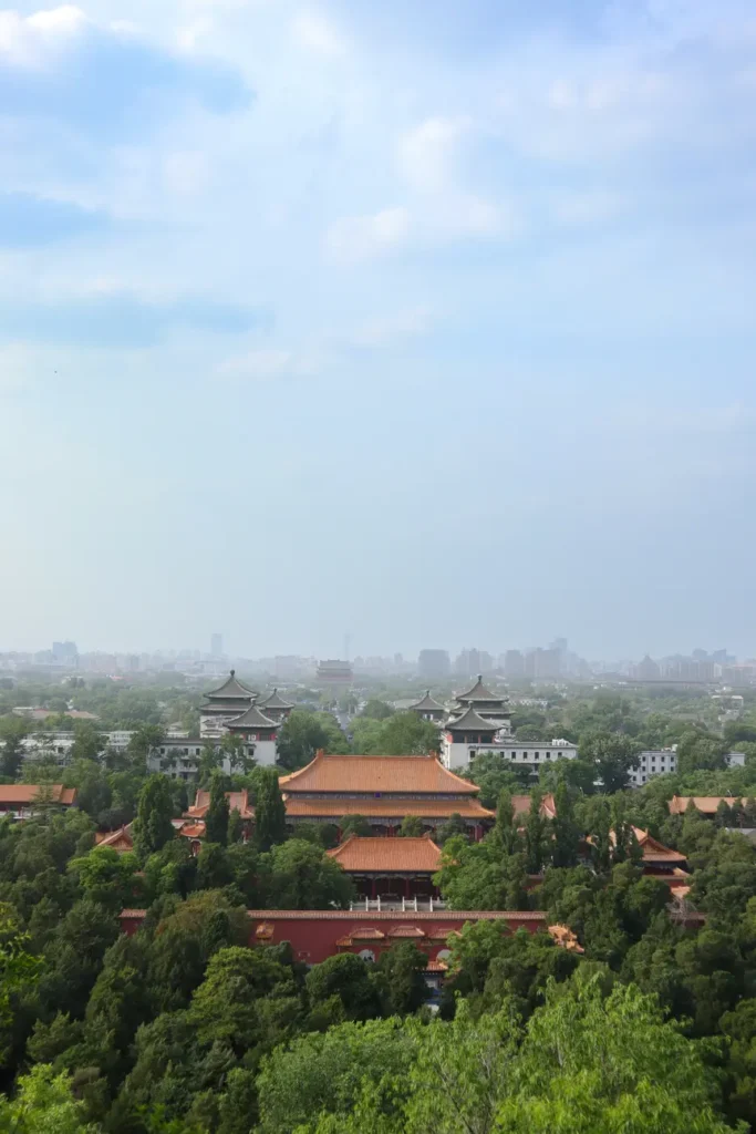 3 dias em Pequim inesquecíveis: o roteiro ideal (+mapa) 34 Como passar 3 dias em Pequim Parque Jingshan