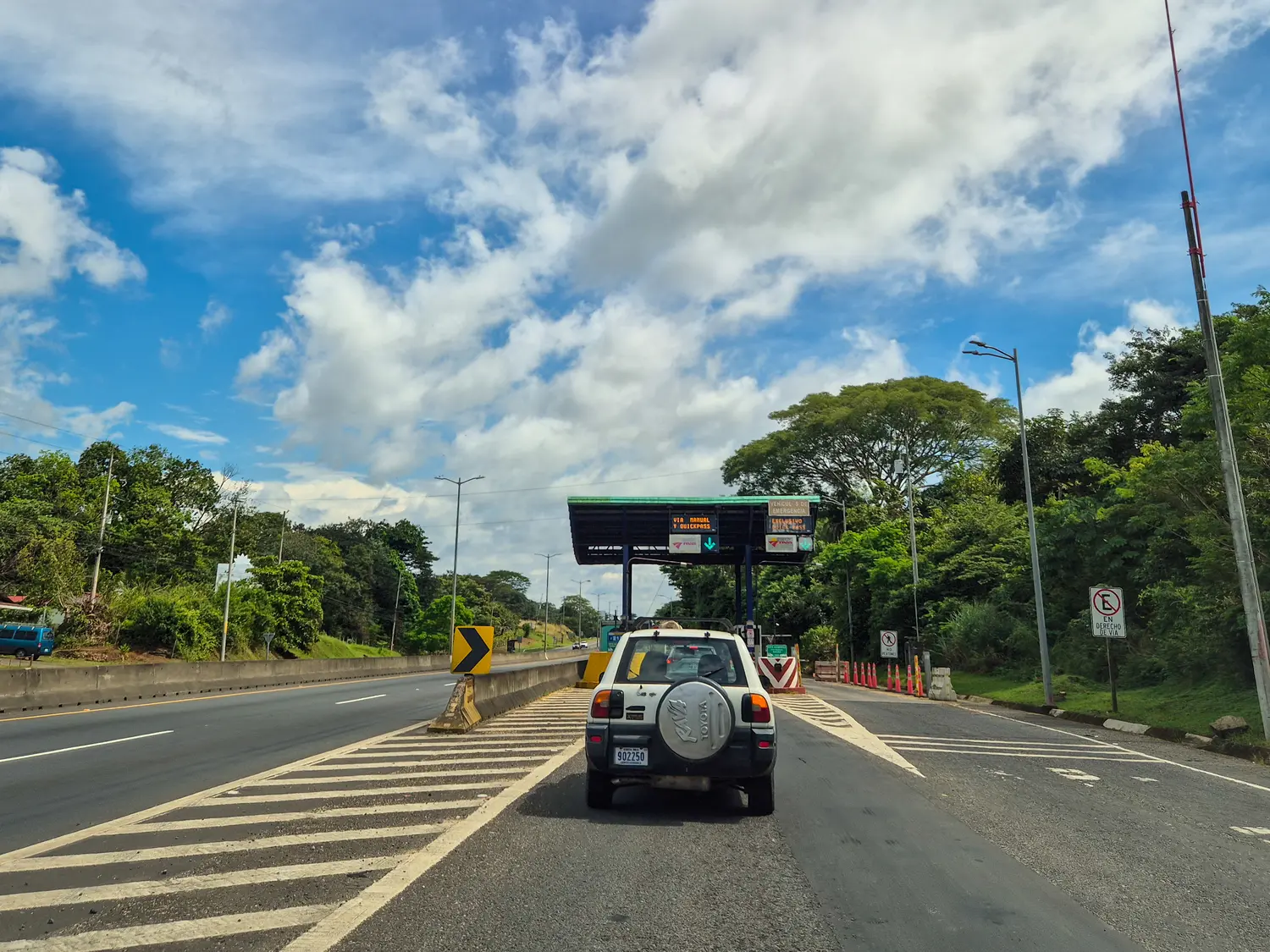 Dicas para alugar carro na Costa Rica: o que gostava de ter sabido 11 Portagens na Costa Rica