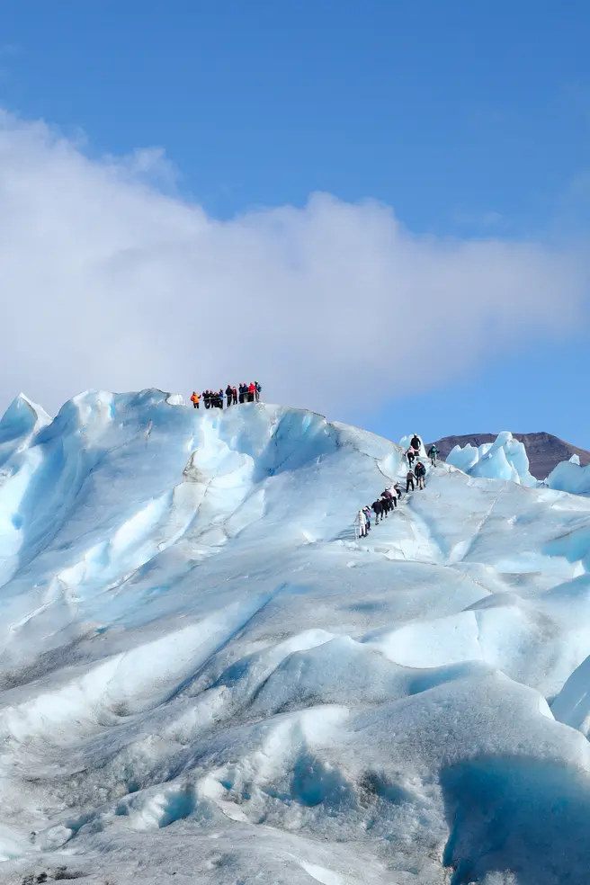 Walking on a glacier in Patagonia: my honest Perito Moreno mini trekking review 9 Hiking on Perito Moreno glacier 3