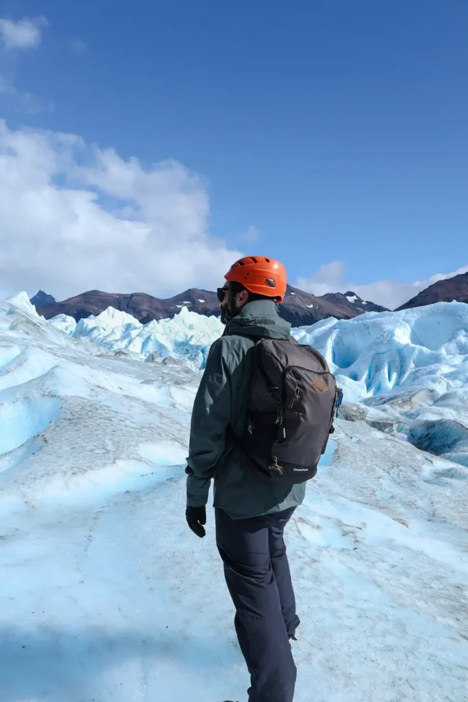 Walking on a glacier in Patagonia: my honest Perito Moreno mini trekking review 10 Walking on the Perito Moreno glacier 5