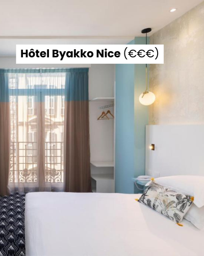 How to plan the perfect Nice itinerary for 2 days (+map) 12 Hôtel Byakko Nice