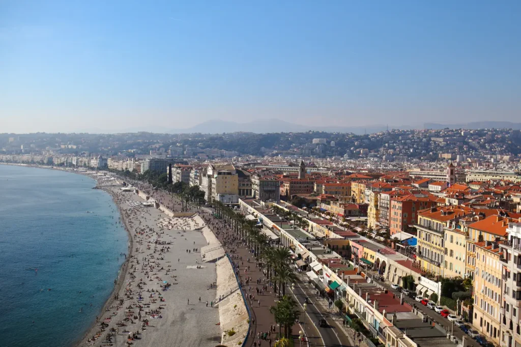 How to plan the perfect Nice itinerary for 2 days (+map) 3 2 day itinerary in Nice View from Colline du Chateau 4