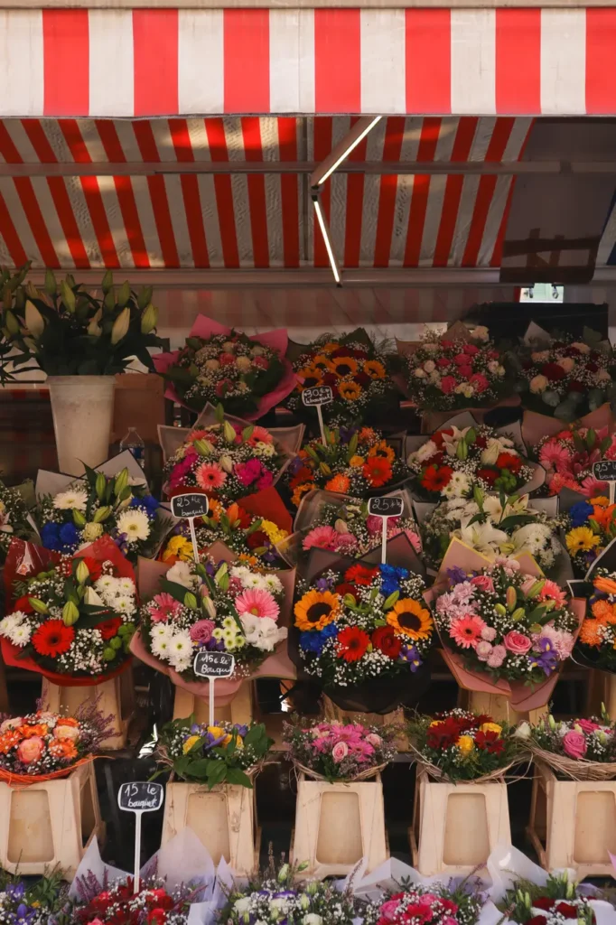 How to plan the perfect Nice itinerary for 2 days (+map) 13 Nice itinerary Marche aux Fleurs Cours Saleya 3